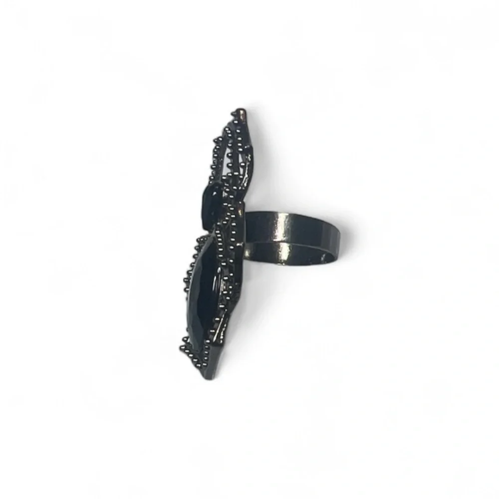 Unisex Adult Black Widow Spider Witch Adjustable Halloween Costume Spooky‎ Ring